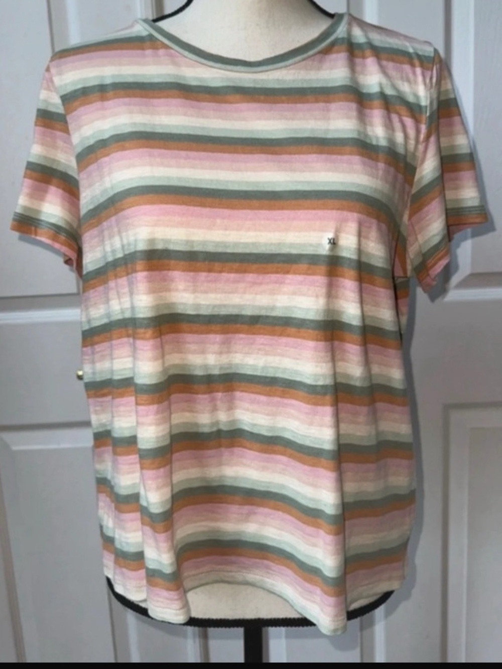american eagle striped tee